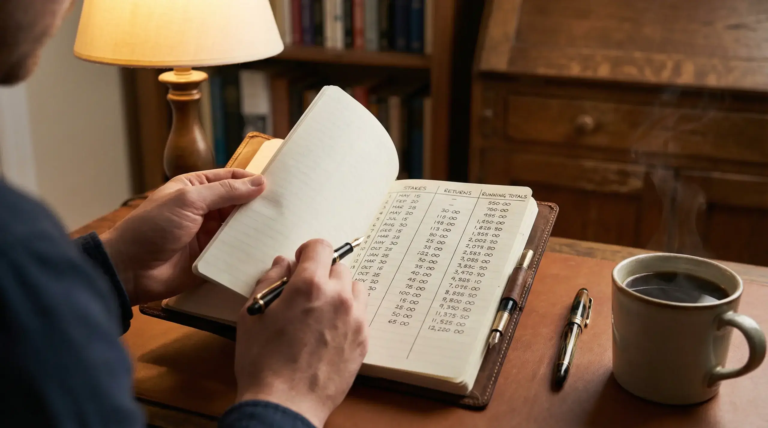 Betting bankroll management spreadsheet tracking greyhound racing stakes and returns