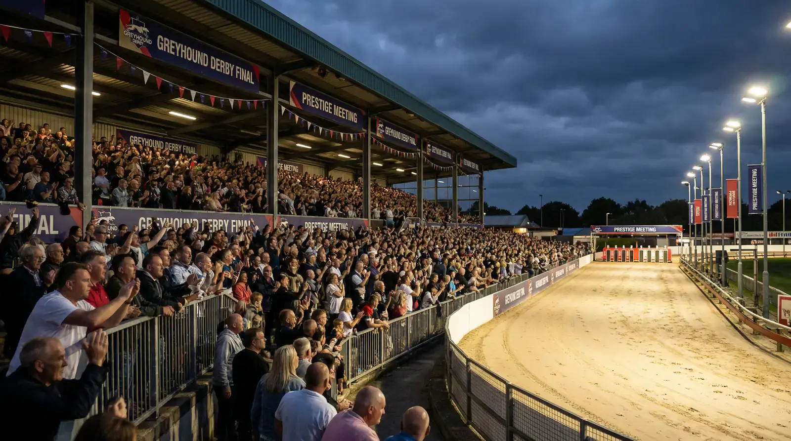 English Greyhound Derby trophy and major UK greyhound racing event calendar